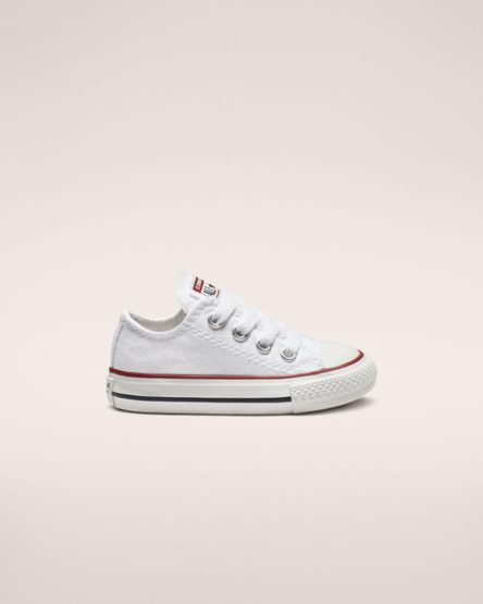 Girls' Converse Chuck Taylor All Star Classic Low Top Shoes White | AU C806EL